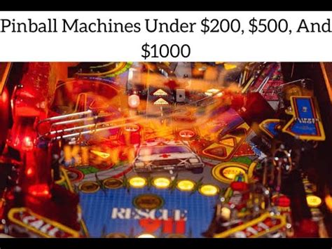 pinball machine gambling|cheap pinball machines for under 1 000.
